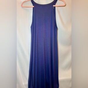 Time and Tru Blue Sleeveless Dress